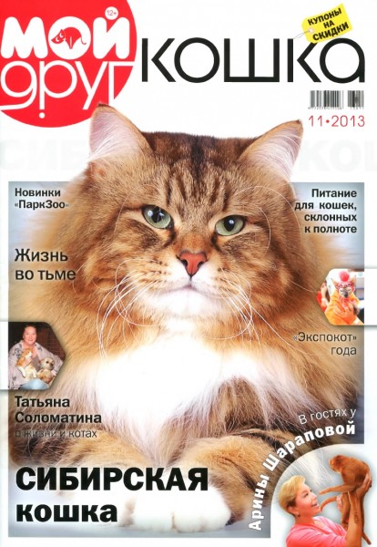 Мой друг кошка №11 / 2013. Сибирская кошка