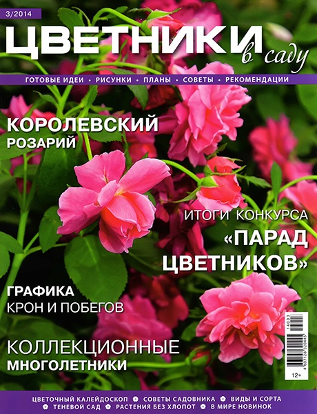 Цветники в саду №3  Март/2014
