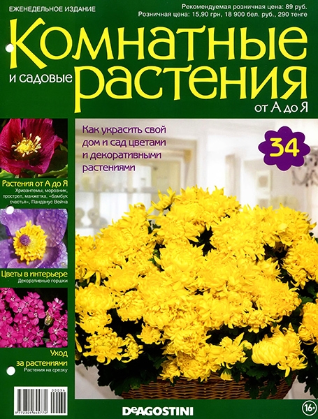 Комнатные и садовые растения от А до Я №34 / 2014