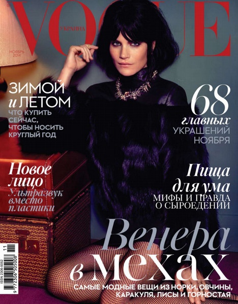 Vogue №11  Ноябрь/2014  Украина