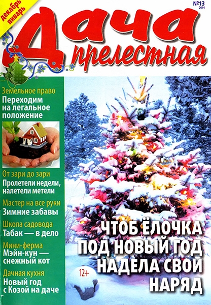 Прелестная дача №13  Декабрь/2014 - Январь/2015