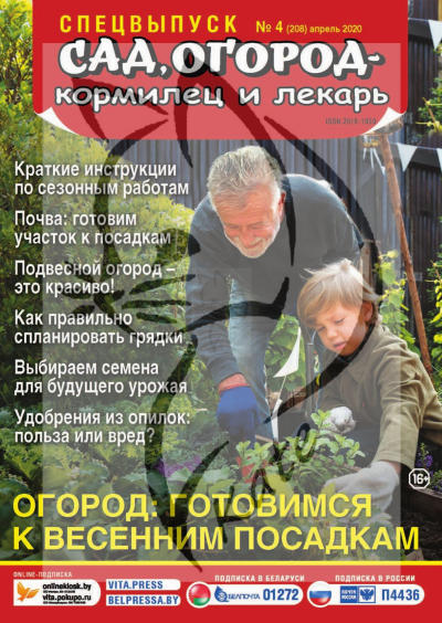 Сад, огород - кормилец и лекарь. Спецвыпуск №4 / 2020