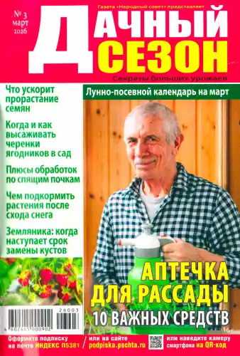 Дачный сезан №3 / 2026